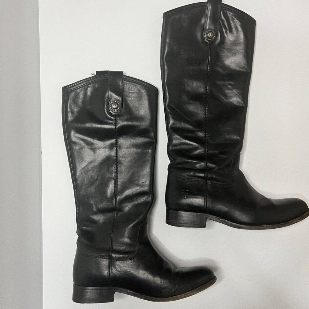 Frye riding boots size 6 black
